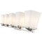 Z-Lite Darcy 5 Light Vanity, Brushed Nickel & Etched Opal 1939-5V-BN - alternate 4